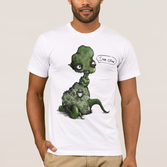 Spara ofta t-shirt (Framsida)