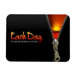 "Spara ögonblicket" - Motiveringsbekräftelse Flexi Magnet