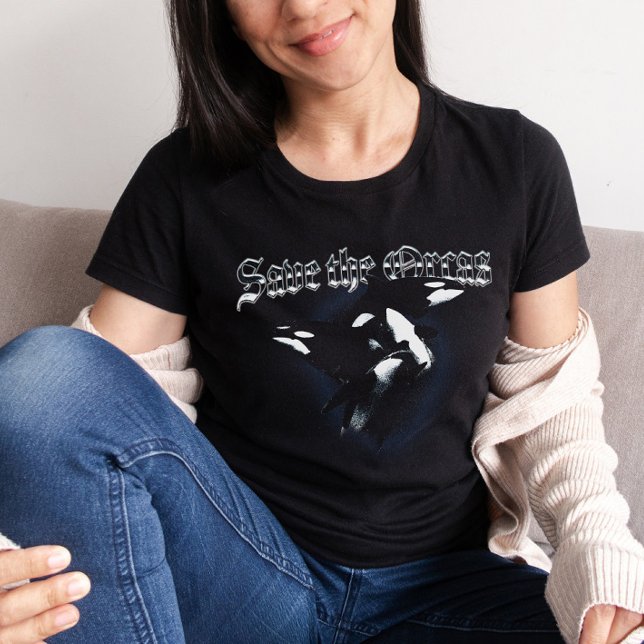 Spara Orcas 90-talet Bootleg Aesthetic T-Shirt (Skapare uppladdad)