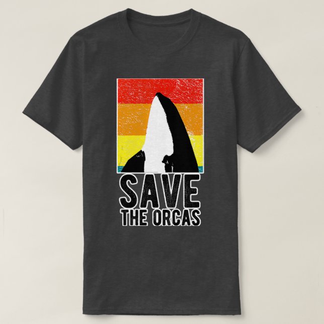 Spara Orcas Killer Whale Sea Panda 1 T Shirt (Design framsida)