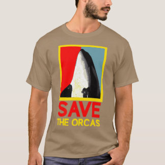 Spara Orcas Killer Whale Sea Panda 2 T Shirt