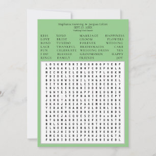 Spara Ord-sökdatumet med minimalistisk besparing - Inbjudningar