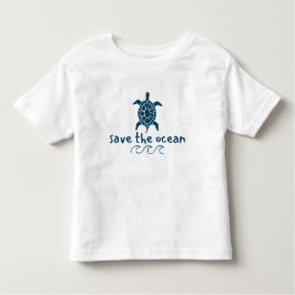 spara över havet. Småbarn T-Shirt