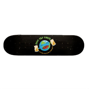 Spara på jorden mini skateboard bräda 18,5 cm