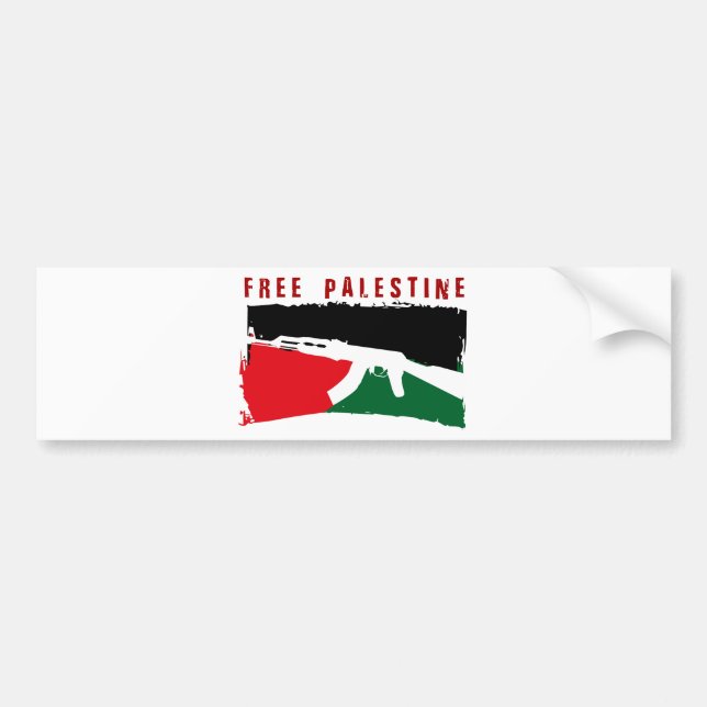 Spara Palestina Bildekal (Framsidan)