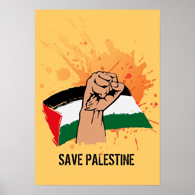Spara Palestina Poster (Framsidan)