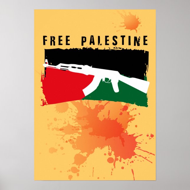 Spara Palestina Poster (Framsidan)