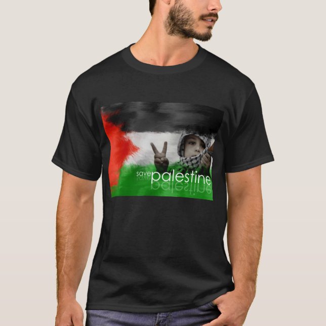 Spara Palestina T Shirt (Framsida)