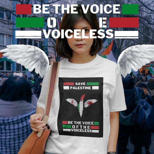 Spara Palestina T-shirt med Palestina Karta | Gaza (Free Palestine T-shirt with palestine flag and palestine scarf design| Free Gaza Tee with map)