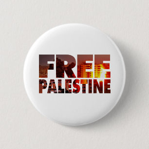 Spara Palestine Pinback-knapp Knapp