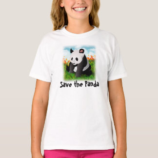 Spara pandaen tee shirt