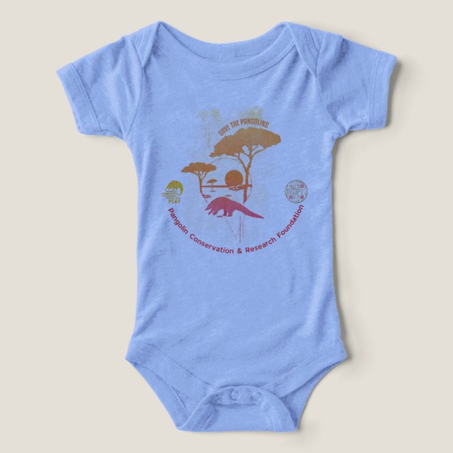 Spara Pangolins Baby en biet T Shirt (Design Framsida)
