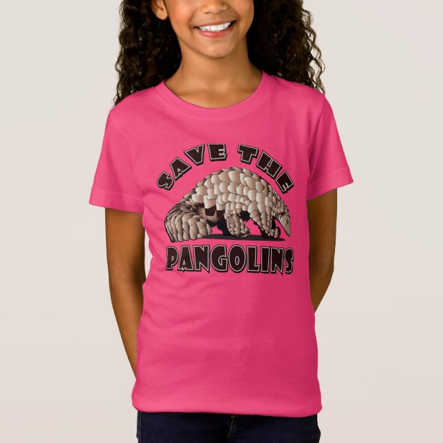 Spara Pangolins T Shirt (Framsida)