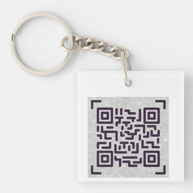 Spara Papper med det här QR CODE-Affärskortet Vit (Framsidan)