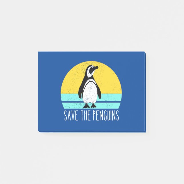 Spara Penguins Post-it Block (Framsida)