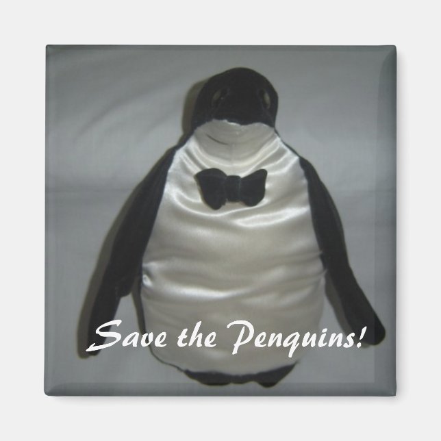 Spara Penquins! Magnet (Framsidan)