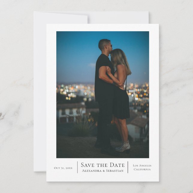 Spara Personligen Datum Bröllop Datumet (Framsida)