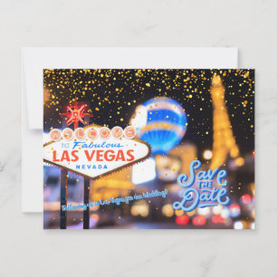 Spara Personligen Las Vegas-vykort Vykort