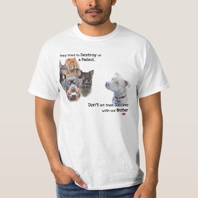 Spara Pitbullen Tröja (Framsida)