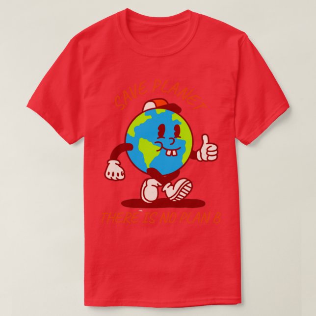 Spara Planet B1 saknas T Shirt (Design framsida)