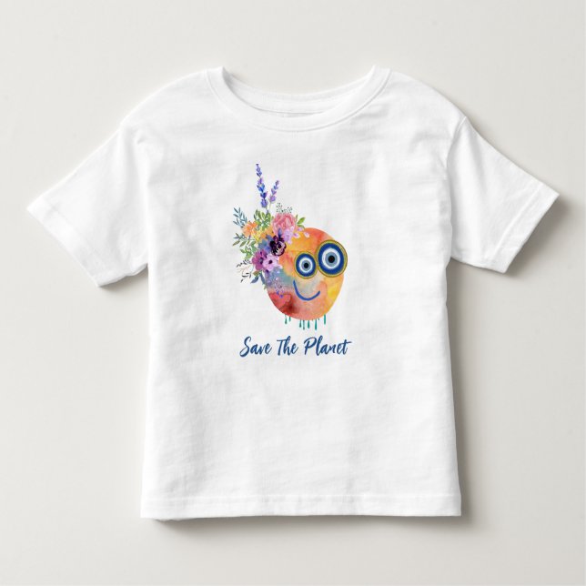 Spara Planeten T-Shirt (Framsida)