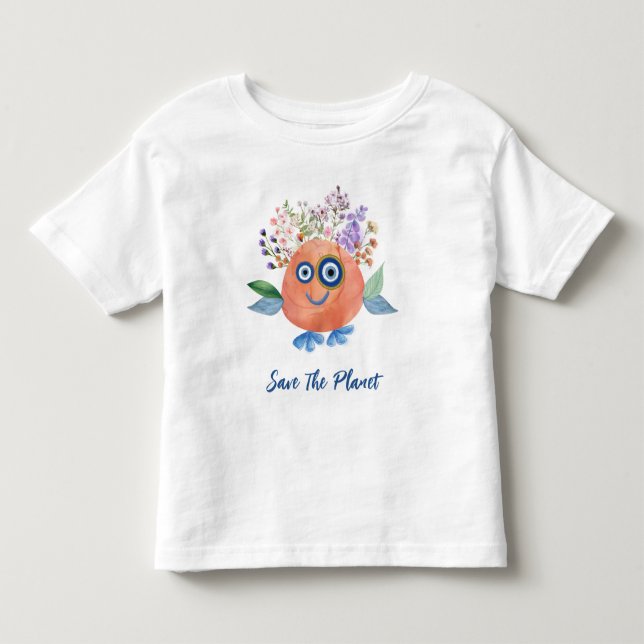 Spara Planeten T-Shirt (Framsida)