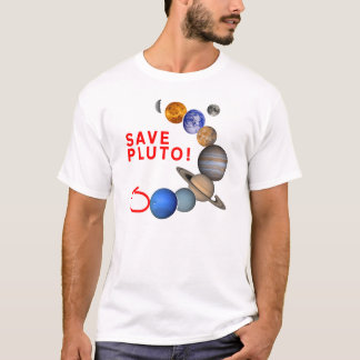 Spara Pluto (det sol- systemet) T Shirt