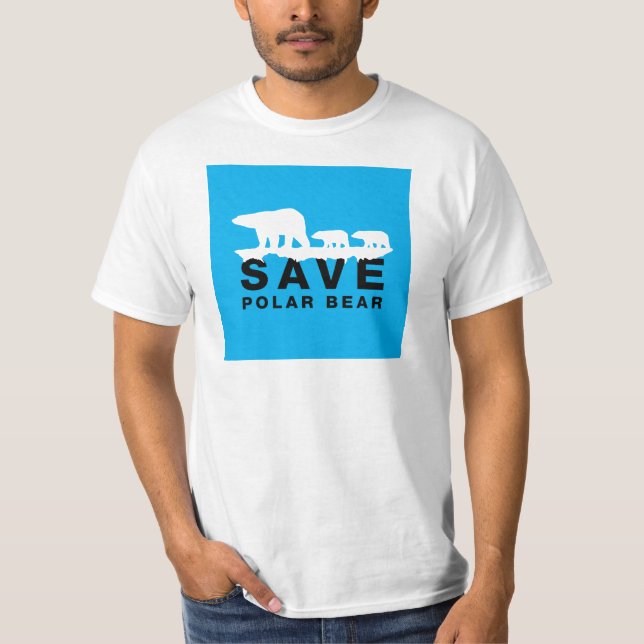 Spara Polar Bear T-shirt (Framsida)