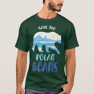 Spara Polarnas utformning inför klimatförändringen T Shirt
