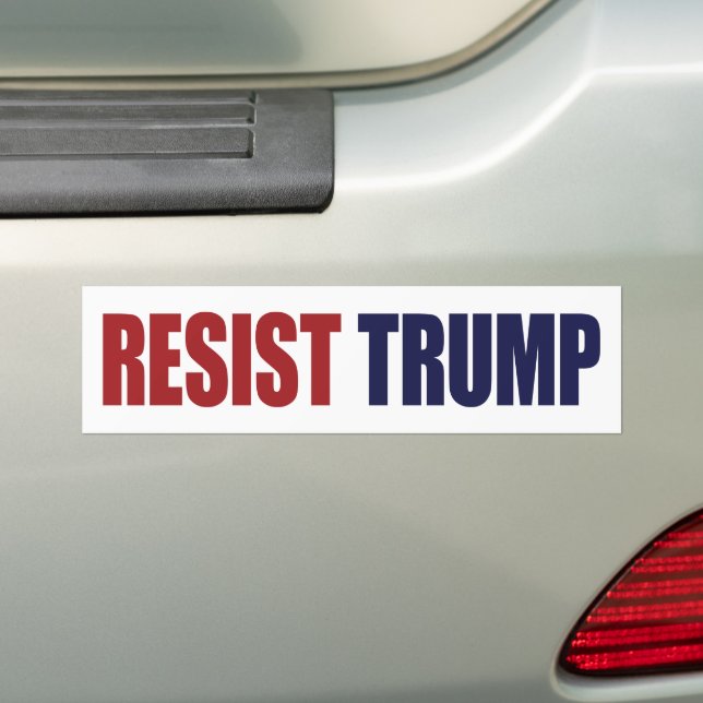 Spåra presidenttrump - Trump Bildekal (På Bil)