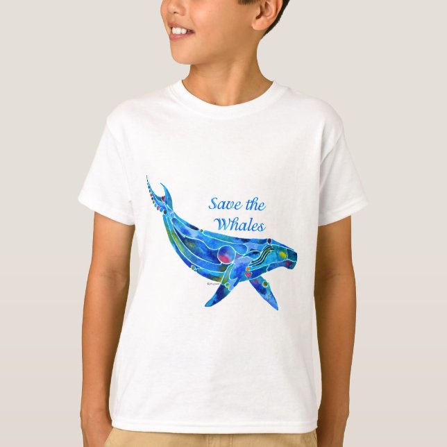 Spara puckelryggval t shirt (Framsida)