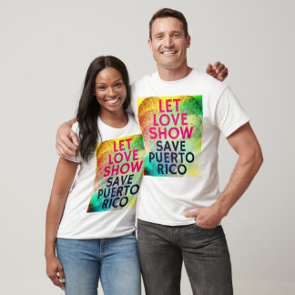 spara Puerto Rico Fundising Shirt T-shirt