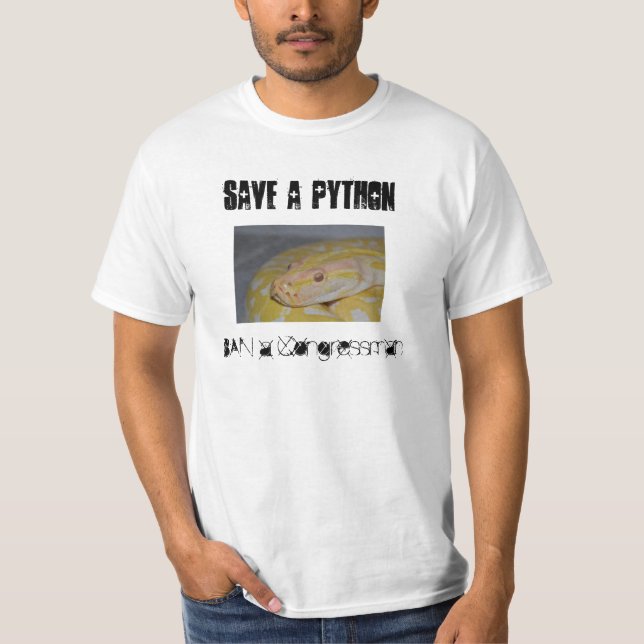 Spara Python Tee (Framsida)