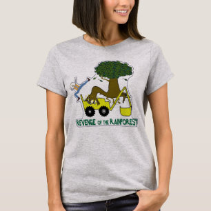 Spara Rainforest Plant Träd Earth Day Eco T-Shirt