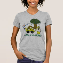 Spara Rainforest Plant Träd Earth Day Eco T-Shirt