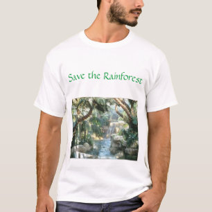 spara rainforesten t-shirt