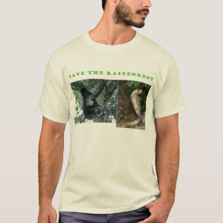 Spara rainforesten tee shirt