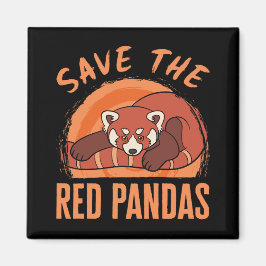 Spara Red Pandas Magnet