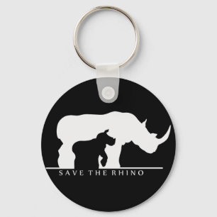 Spara Rhino Nyckelring