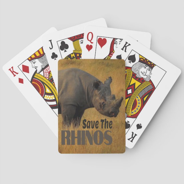 Spara Rhinos Casinokort (Baksidan)