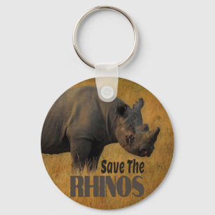 Spara Rhinos Nyckelring