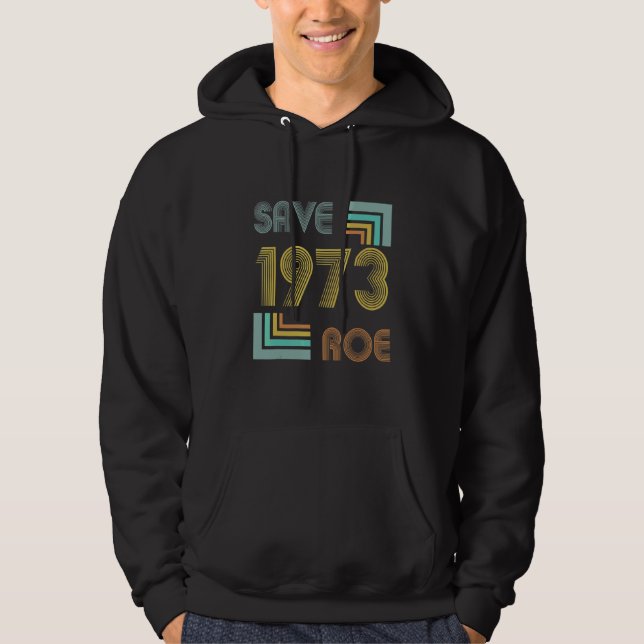 Spara Roe V Wade 1973 Pro Choice Protest Feminist  Hoodie (Framsida)