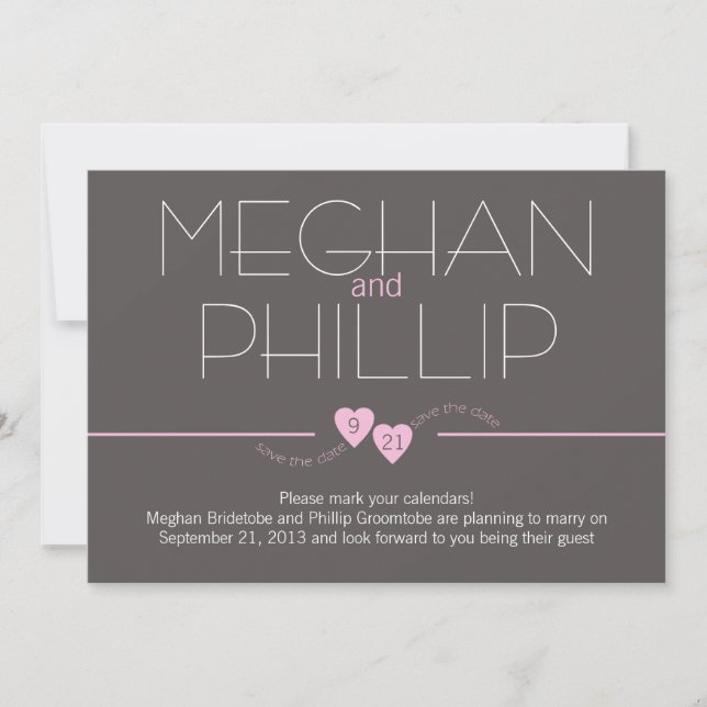 Spara Rosans datumhjärtan Spara Datumet (Framsida)