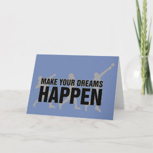 Spåra säsong Shot Sätt in Lycka till-kort Kort