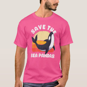 Spara Sea Pandas Orca Whale Dolphin Ocean Anima T Shirt