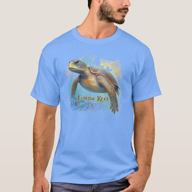 Spara Sea Tortoise!!!! T Shirt (Framsida)