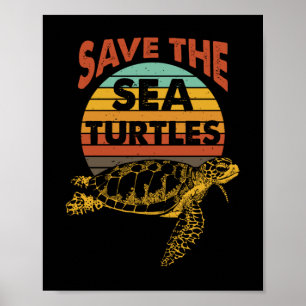 Spara Sea Turtle Älskare Poster