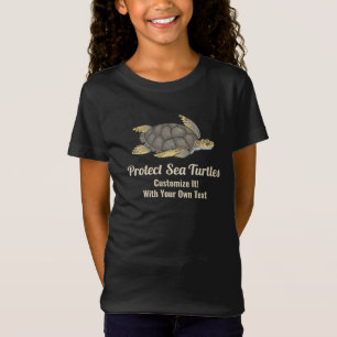 Spara Sea Turtles Ocean Wildlife Habitat Klimatet T Shirt