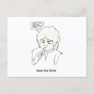 SPARA SHIRE(TM)-vykort Vykort