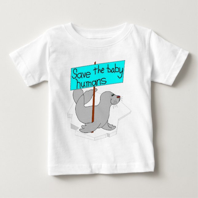 Spara skjortan för babymänniskababyen t shirt (Framsida)